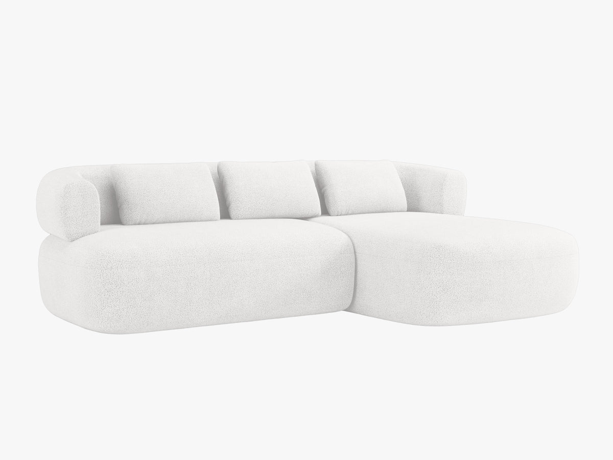 Jenny Ecksofa rechts 5 Sitzer in Ivory-Now or Never präsentiert im Onlineshop von KAQTU Design AG. L-Sofa rechts ist von Micadoni