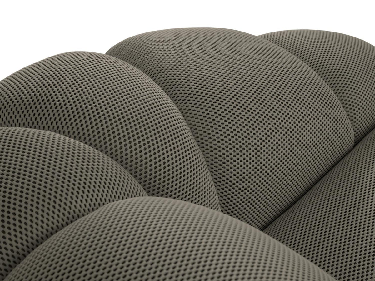 Diana Ecksofa rechts 4 Sitzer in Steel-Sonic präsentiert im Onlineshop von KAQTU Design AG. L-Sofa rechts ist von Micadoni