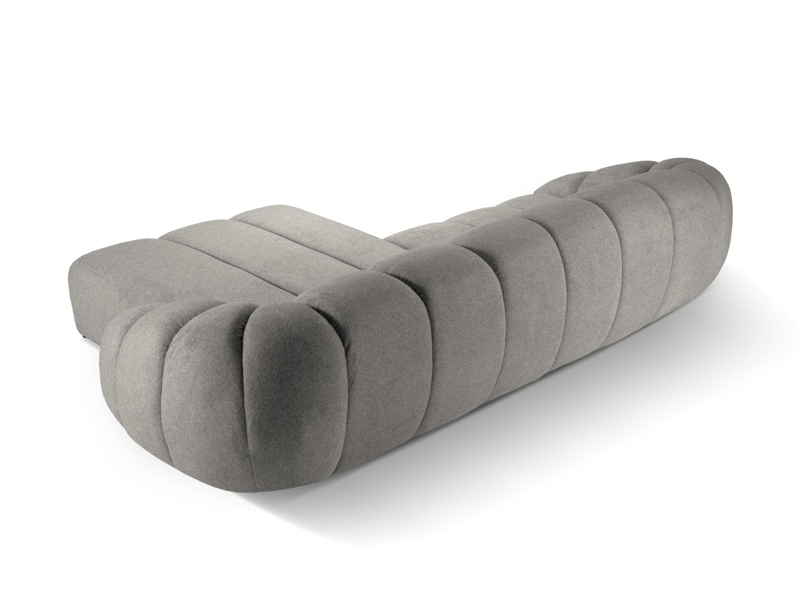 Entdecken Sie das elegante Diana Ecksofa rechts 4 Sitzer von Micadoni – ideal für stilvolle Wohnräume, vereint Komfort und modernes Design!