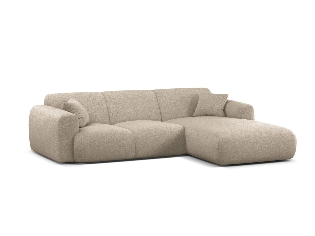 4-Sitzer Ecksofa rechts Molino in Dark Beige-Eden präsentiert im Onlineshop von KAQTU Design AG. Ecksofa rechts ist von Micadoni