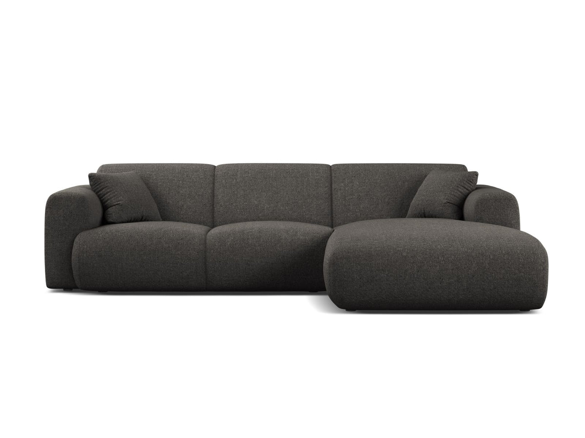 4-Sitzer Ecksofa rechts Molino in Dark Grey-Eden präsentiert im Onlineshop von KAQTU Design AG. Ecksofa rechts ist von Micadoni