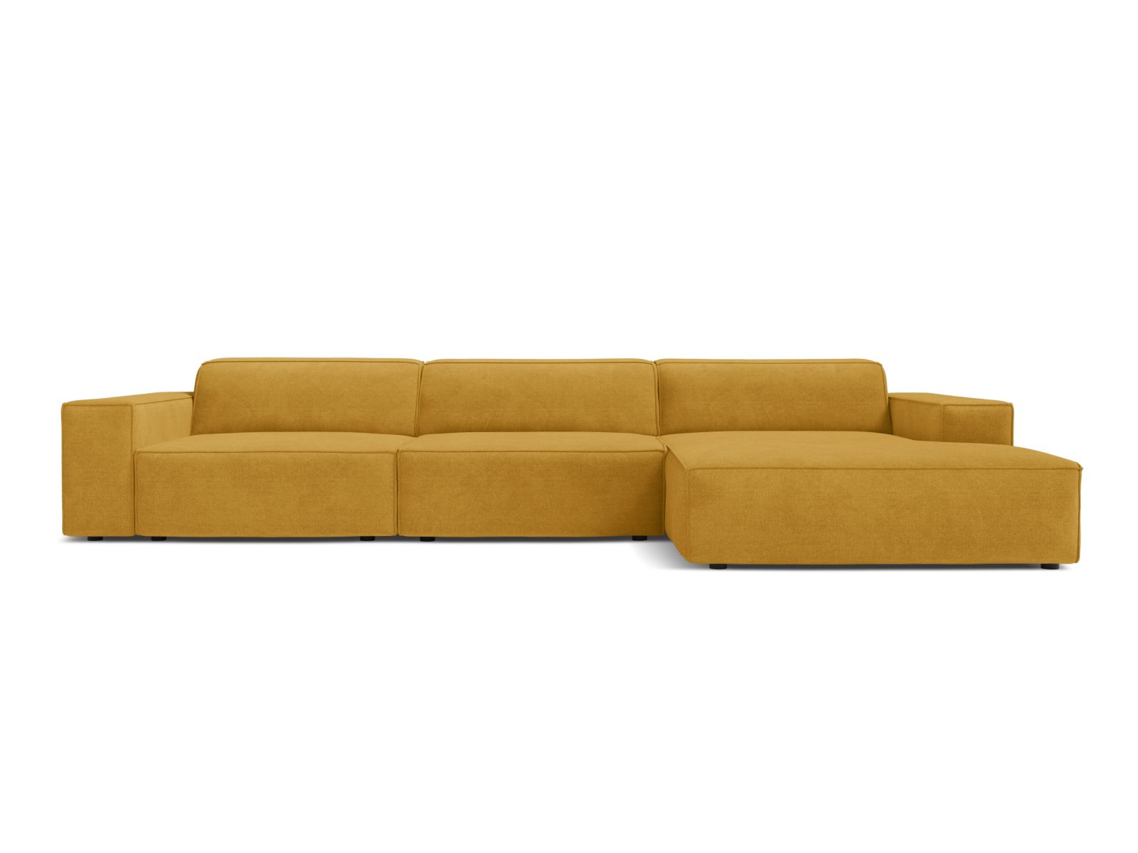 4-Sitzer Ecksofa rechts Jodie in Yellow-Liberty präsentiert im Onlineshop von KAQTU Design AG. Ecksofa rechts ist von Micadoni