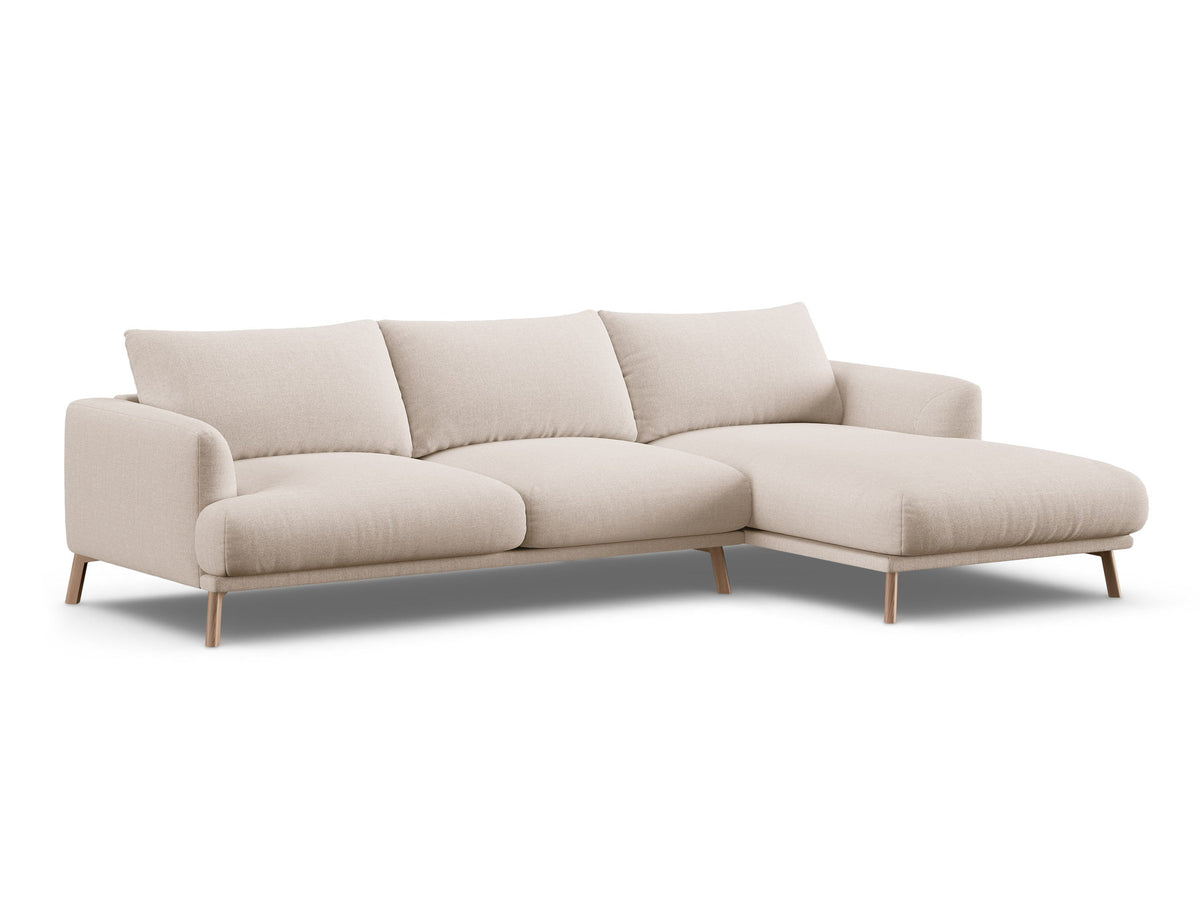 4-Sitzer Ecksofa rechts Naomi in Beige-Liberty präsentiert im Onlineshop von KAQTU Design AG. Ecksofa rechts ist von Micadoni