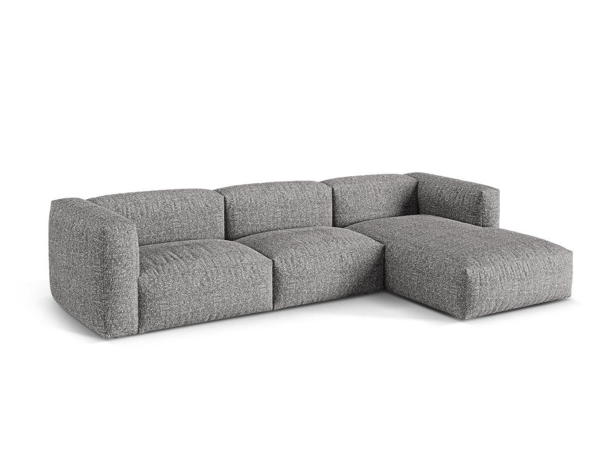 3-Sitzer Modular Ecksofa rechts Martina in Graphite-Monet präsentiert im Onlineshop von KAQTU Design AG. Ecksofa rechts ist von Micadoni