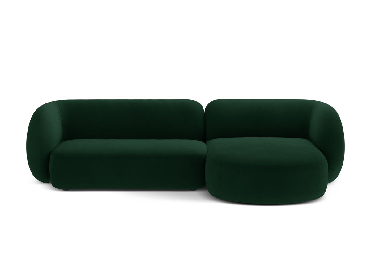 3-Sitzer Modular Ecksofa rechts Kate in Bottle Green-Salvador präsentiert im Onlineshop von KAQTU Design AG. Ecksofa rechts ist von Micadoni