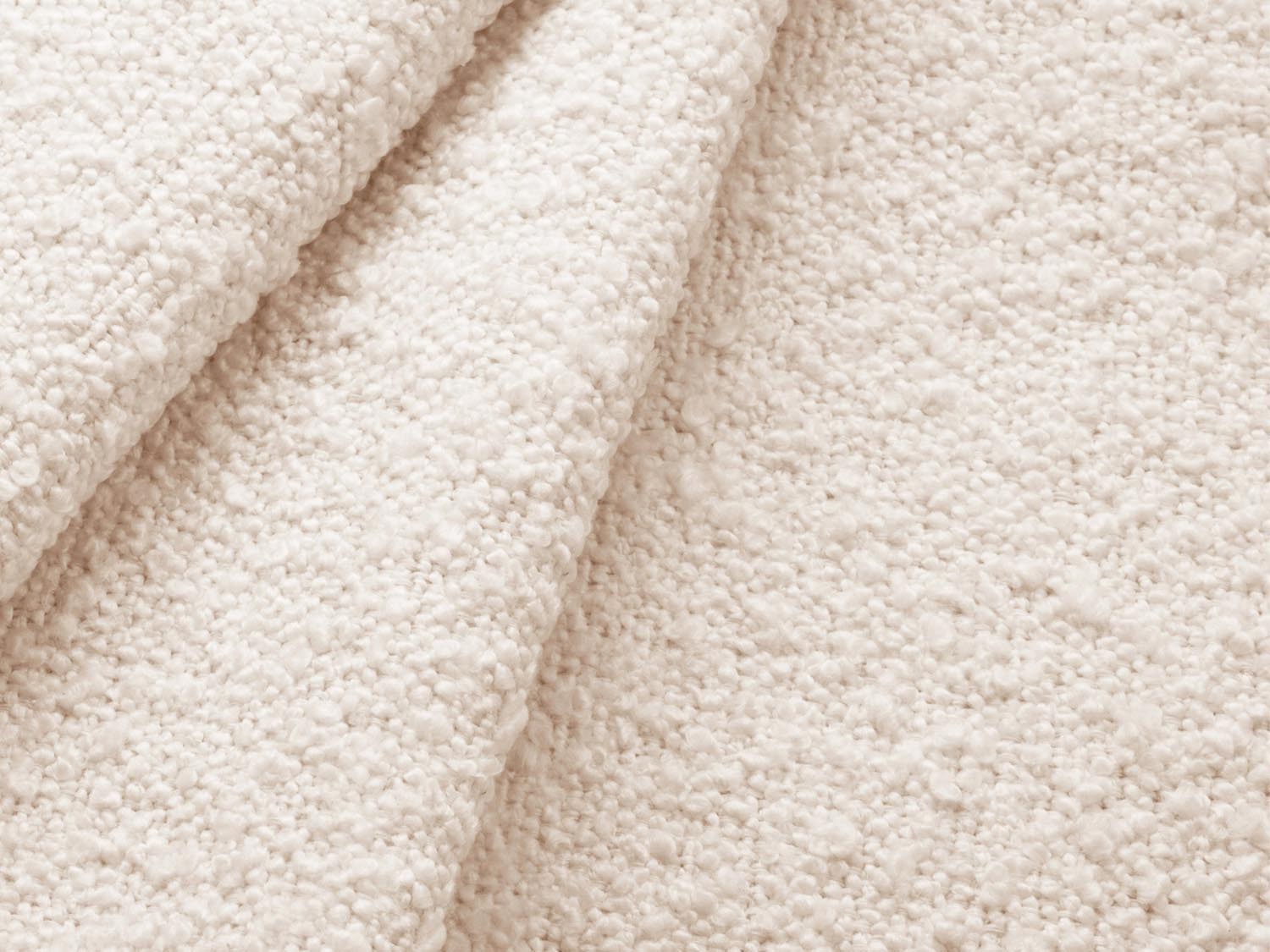Jenny Boucle Ecksofa rechts 5 Sitzer in Beige präsentiert im Onlineshop von KAQTU Design AG. Ecksofa rechts ist von Micadoni