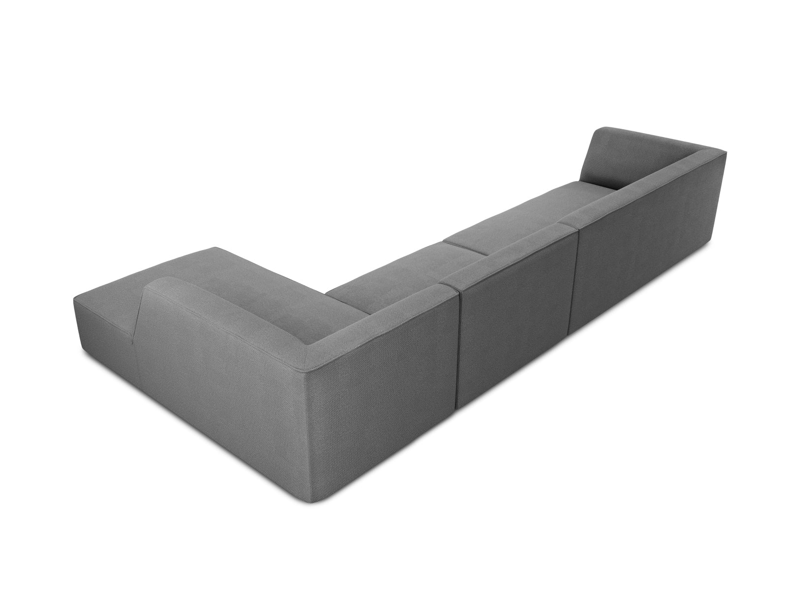 Ruby Modulares Ecksofa rechts 5 Sitzer in Grey präsentiert im Onlineshop von KAQTU Design AG. Ecksofa rechts ist von Micadoni