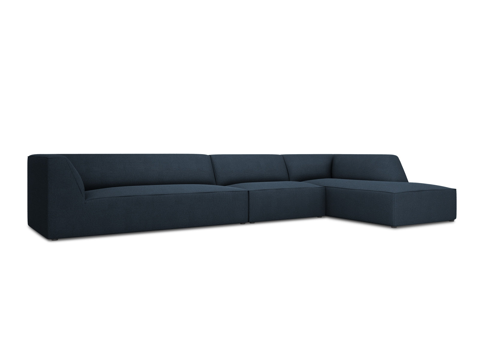 Ruby Modulares Ecksofa rechts 5 Sitzer in Navy Blue präsentiert im Onlineshop von KAQTU Design AG. Ecksofa rechts ist von Micadoni