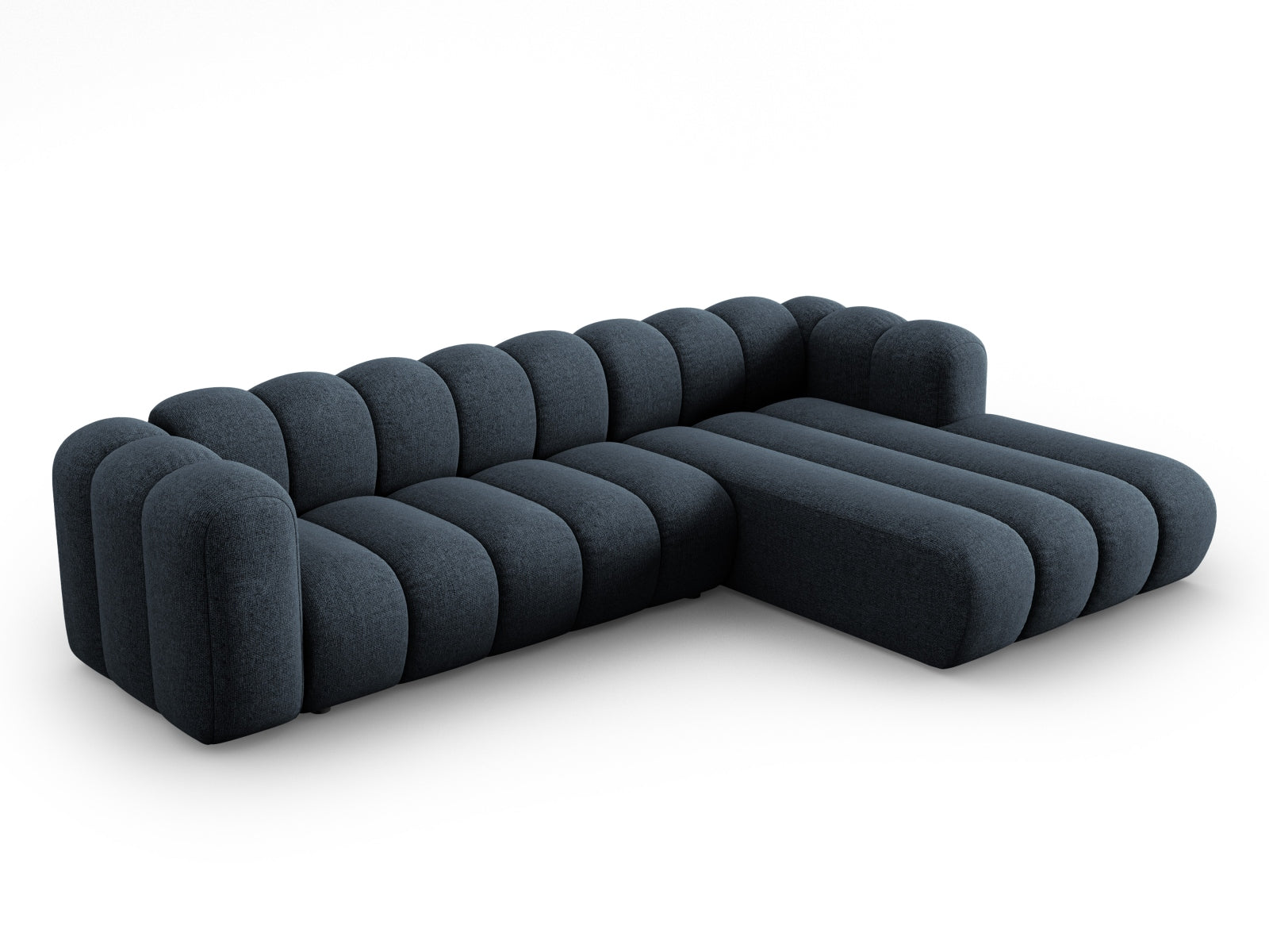 Lupine Modulares Ecksofa rechts 4 Sitzer in Royal Blue präsentiert im Onlineshop von KAQTU Design AG. Ecksofa rechts ist von Micadoni