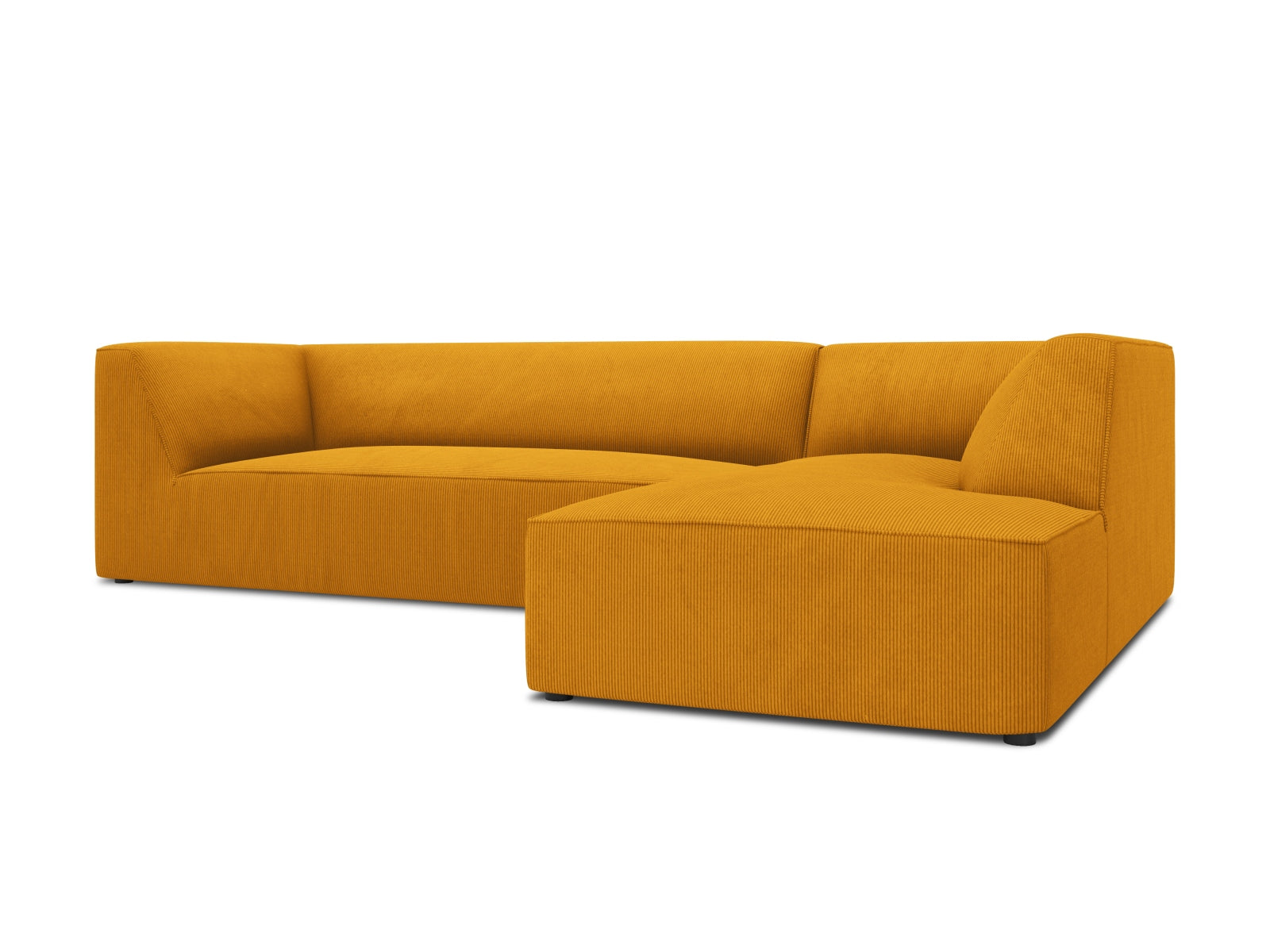 Ruby Modulares Ecksofa rechts 4 Sitzer in Yellow präsentiert im Onlineshop von KAQTU Design AG. Ecksofa rechts ist von Micadoni