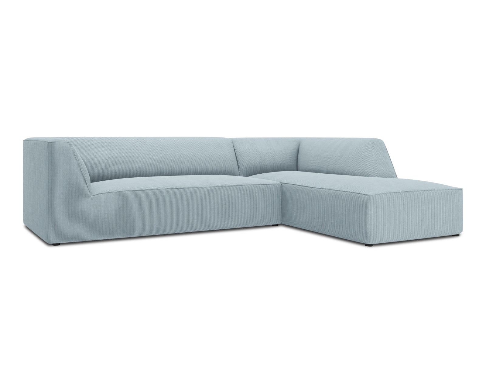 Ruby Modulares Ecksofa rechts 4 Sitzer in Light Blue präsentiert im Onlineshop von KAQTU Design AG. Ecksofa rechts ist von Micadoni