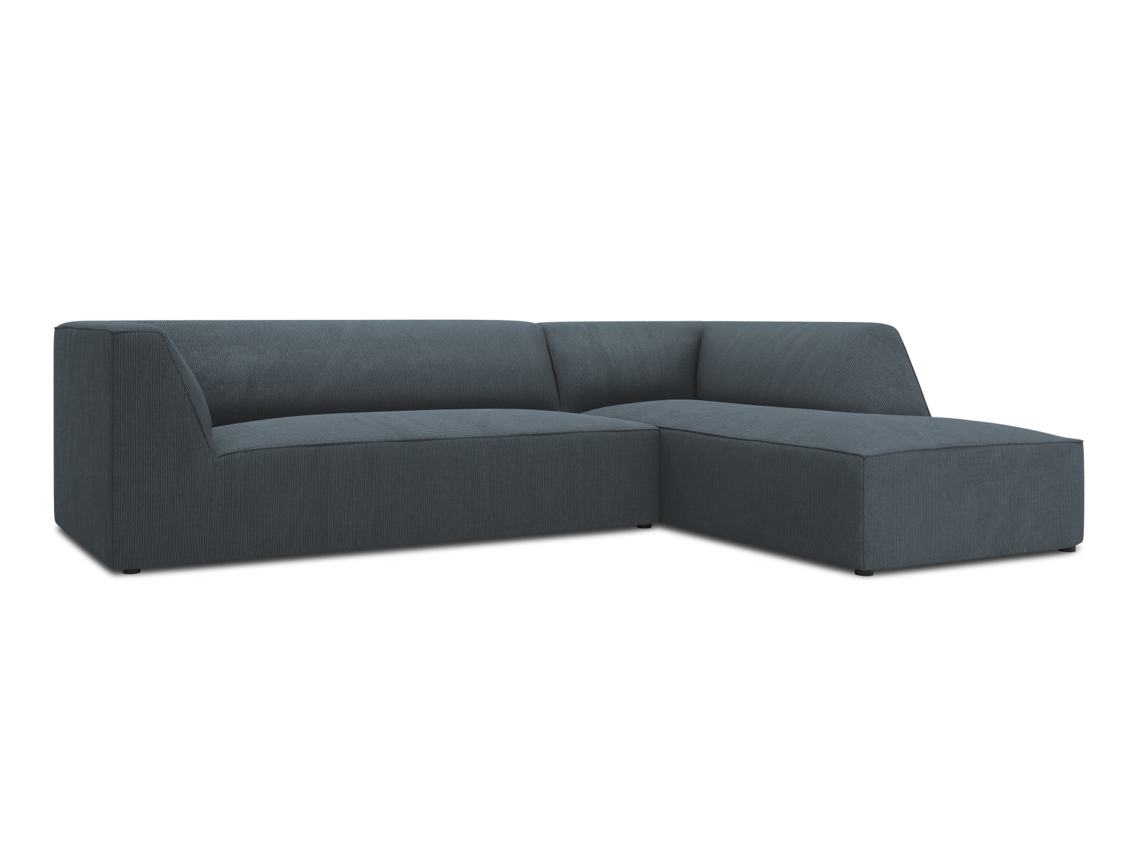 Ruby Modulares Ecksofa rechts 4 Sitzer in Blue präsentiert im Onlineshop von KAQTU Design AG. Ecksofa rechts ist von Micadoni