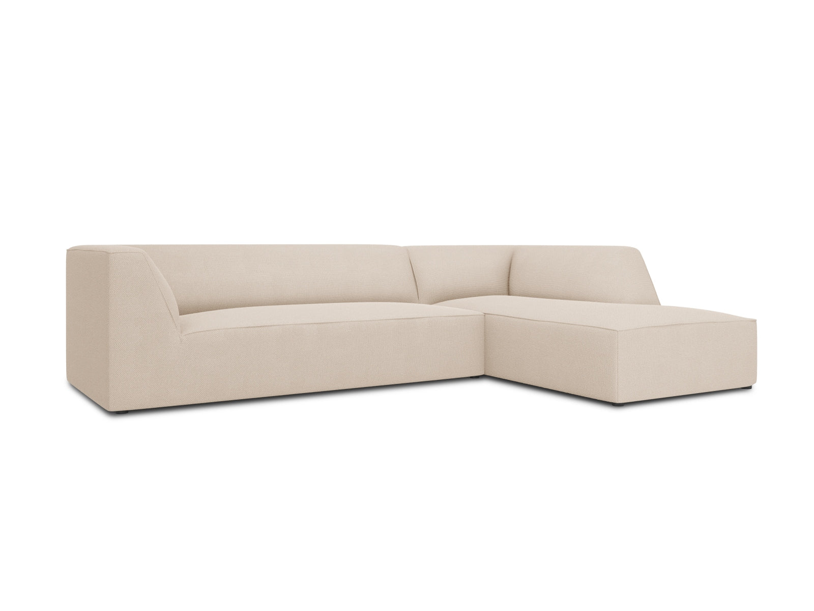 Ruby Modulares Ecksofa rechts 4 Sitzer in Beige präsentiert im Onlineshop von KAQTU Design AG. Ecksofa rechts ist von Micadoni
