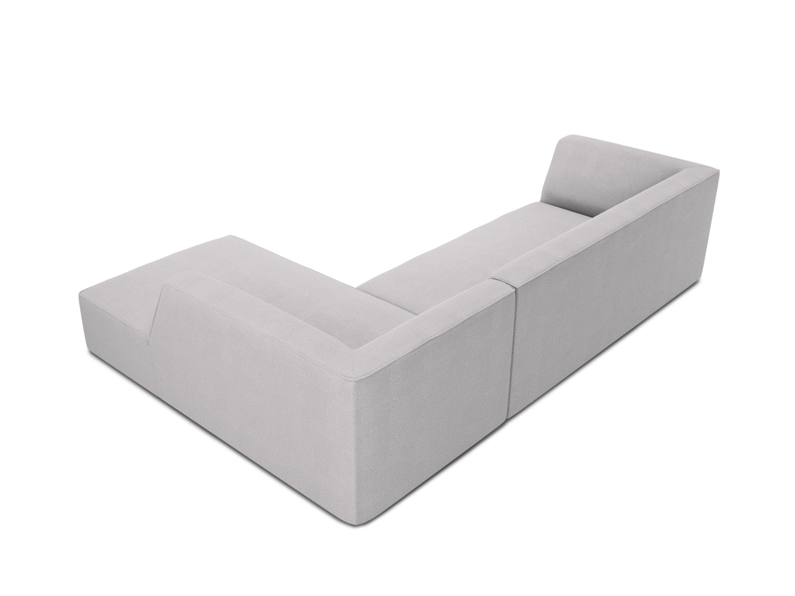 Ruby Modulares Ecksofa rechts 4 Sitzer in Light Grey präsentiert im Onlineshop von KAQTU Design AG. Ecksofa rechts ist von Micadoni