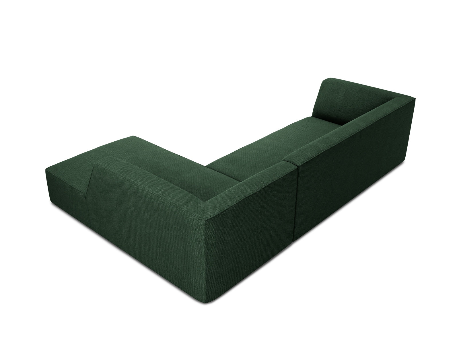 Ruby Modulares Ecksofa rechts 4 Sitzer in Green präsentiert im Onlineshop von KAQTU Design AG. Ecksofa rechts ist von Micadoni