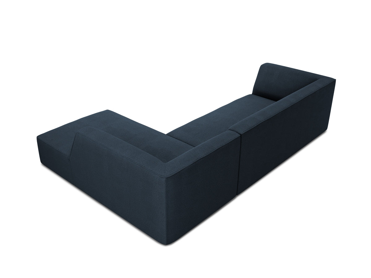 Ruby Modulares Ecksofa rechts 4 Sitzer in Navy Blue-Ottawa präsentiert im Onlineshop von KAQTU Design AG. L-Sofa rechts ist von Micadoni