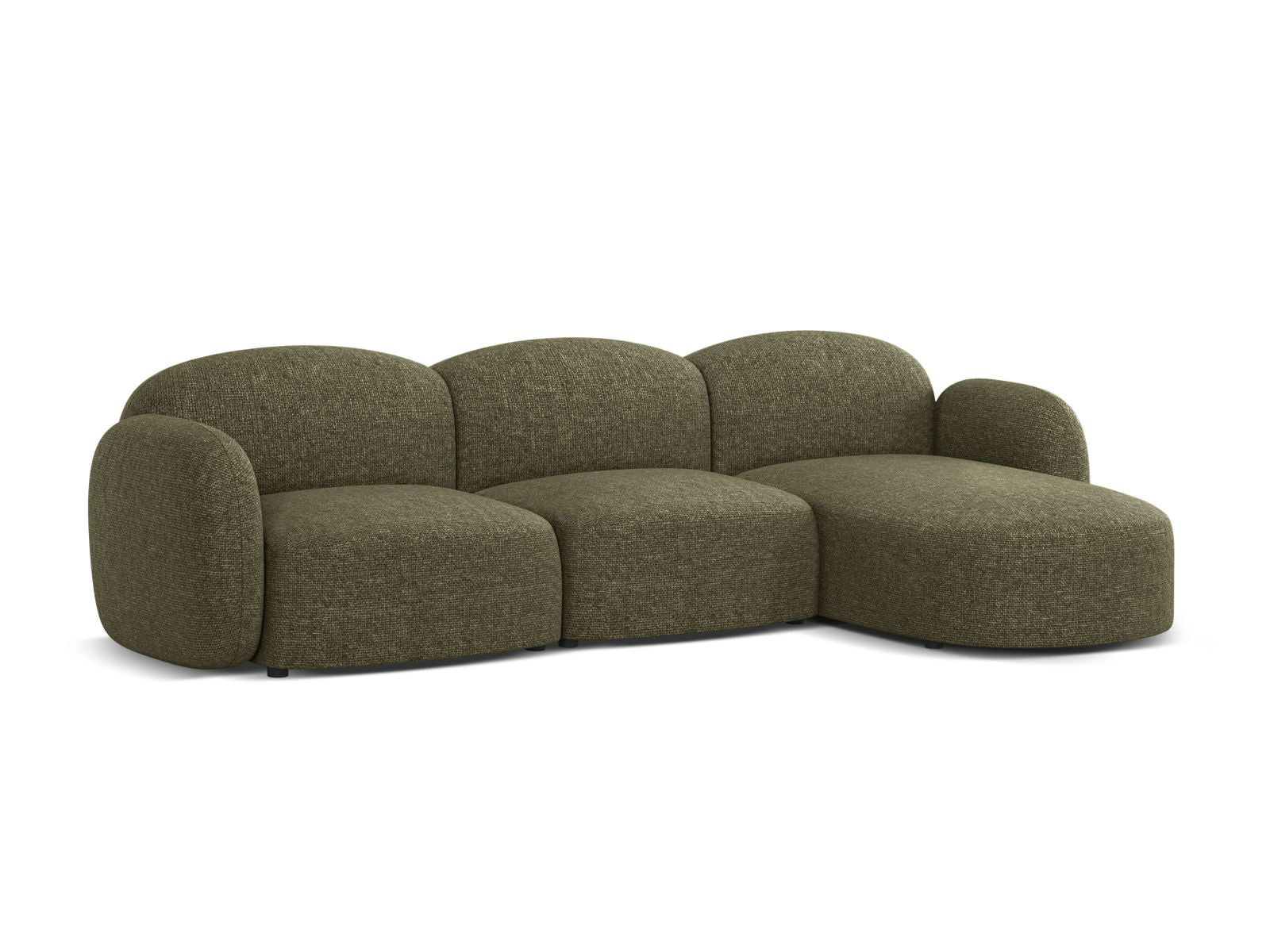 Elegantes 4-Sitzer Ecksofa rechts Blair in stilvollem Design, ideal für moderne Wohnräume, erhältlich bei KAQTU Design AG.