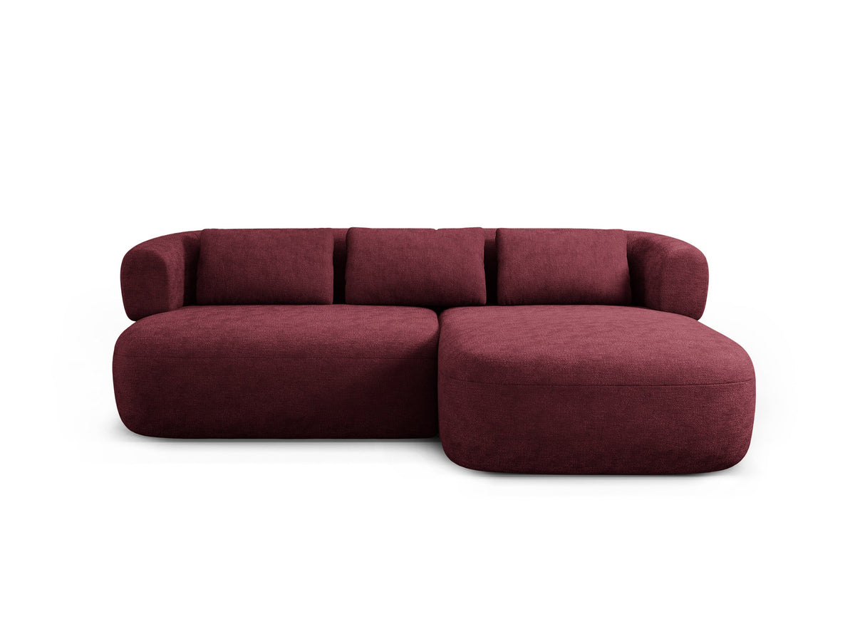 Jenny Ecksofa rechts 5 Sitzer in Cherrywood-Perfect Harmony präsentiert im Onlineshop von KAQTU Design AG. L-Sofa rechts ist von Micadoni