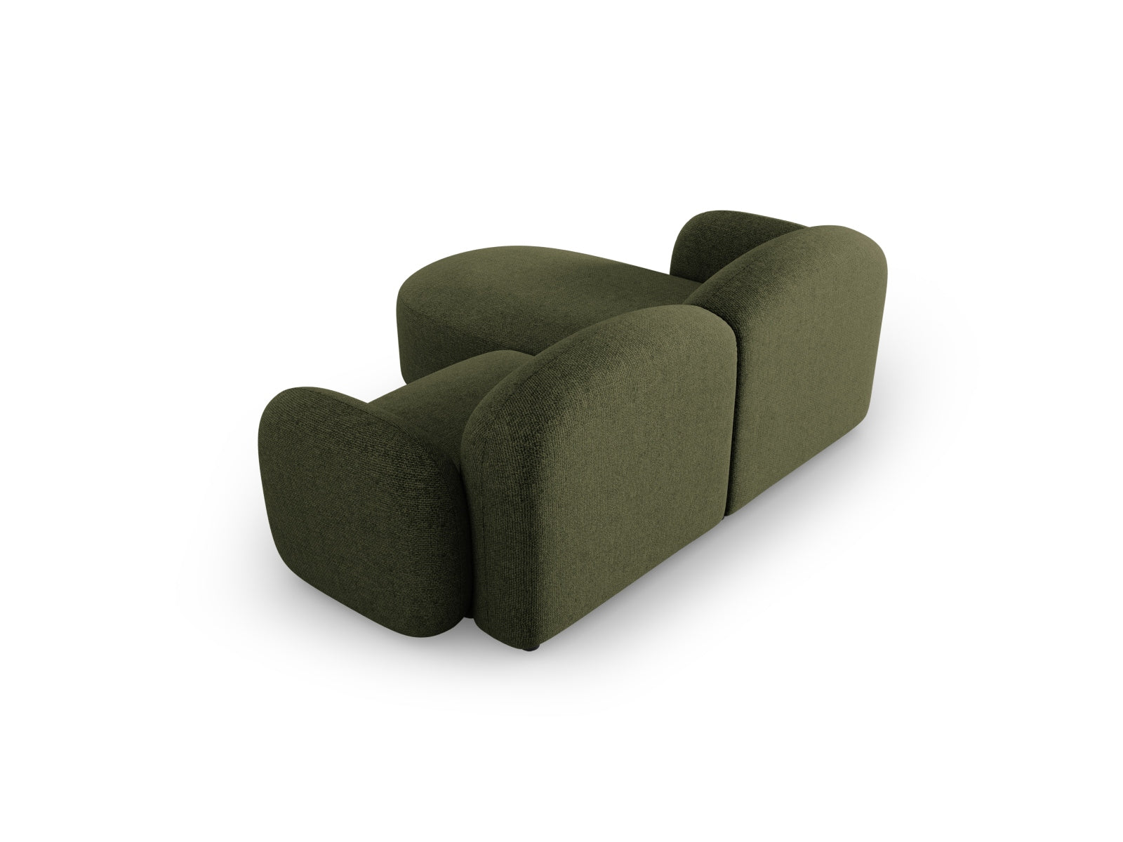 Blair Ecksofa rechts 3 Sitzer in Green Melange präsentiert im Onlineshop von KAQTU Design AG. Ecksofa rechts ist von Micadoni