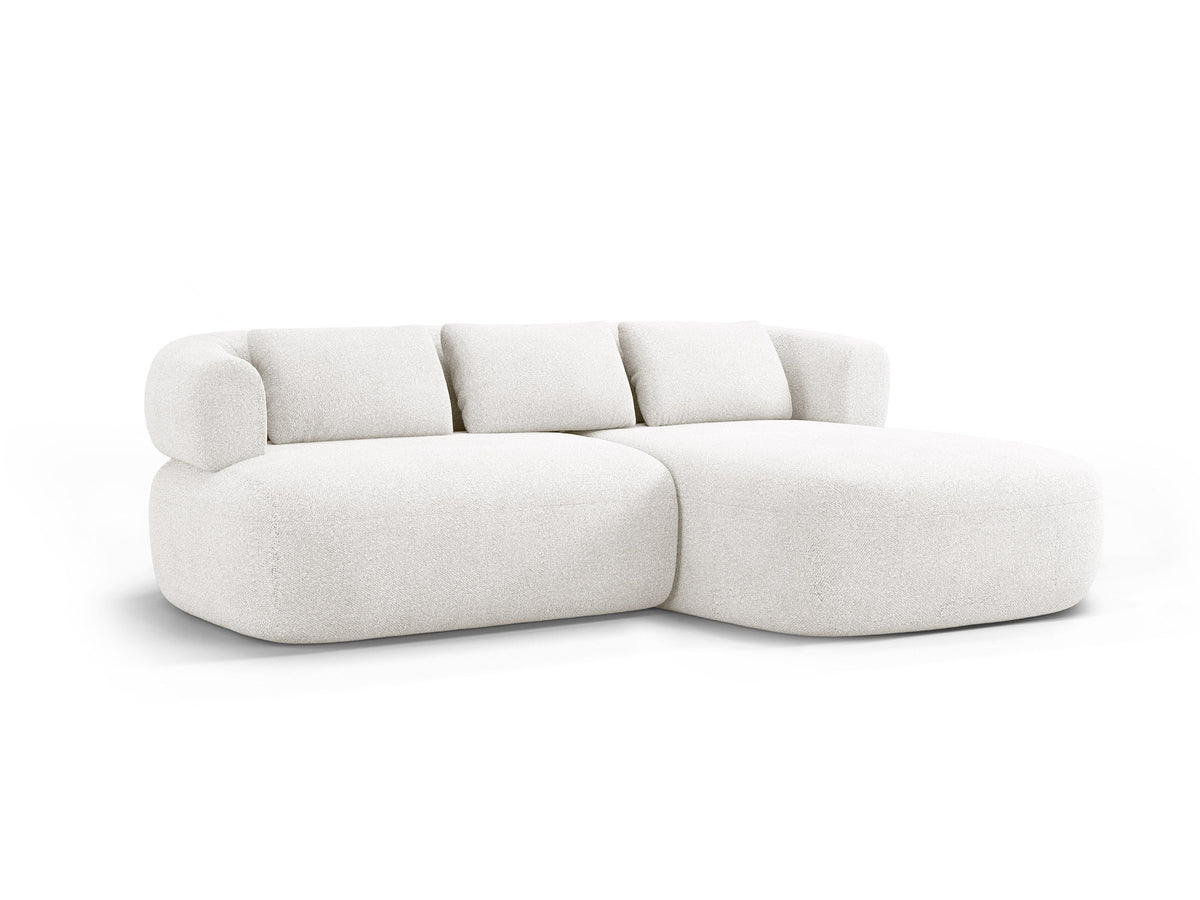 Jenny Ecksofa rechts 5 Sitzer in Ivory-Now or Never präsentiert im Onlineshop von KAQTU Design AG. L-Sofa rechts ist von Micadoni