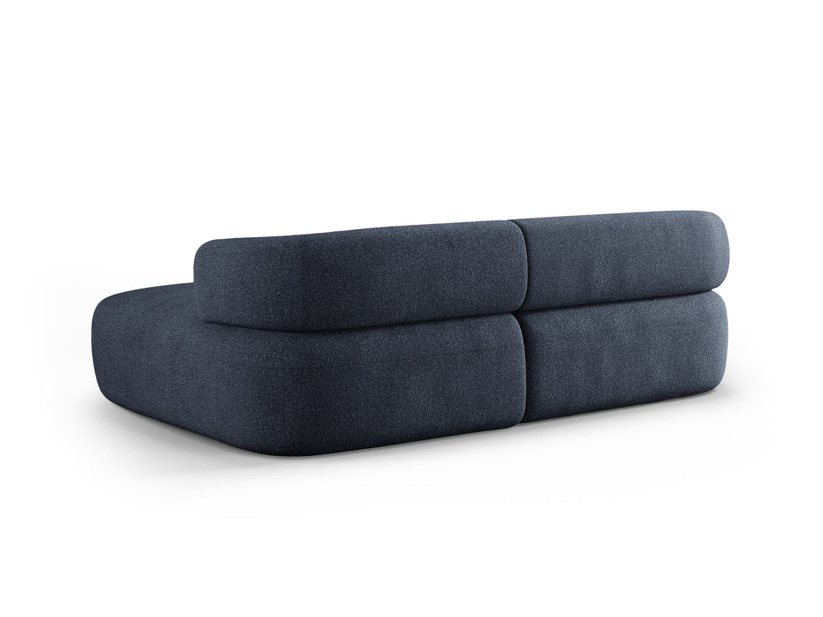 Jenny Ecksofa rechts 5 Sitzer in Dark Blue-Now or Never präsentiert im Onlineshop von KAQTU Design AG. L-Sofa rechts ist von Micadoni