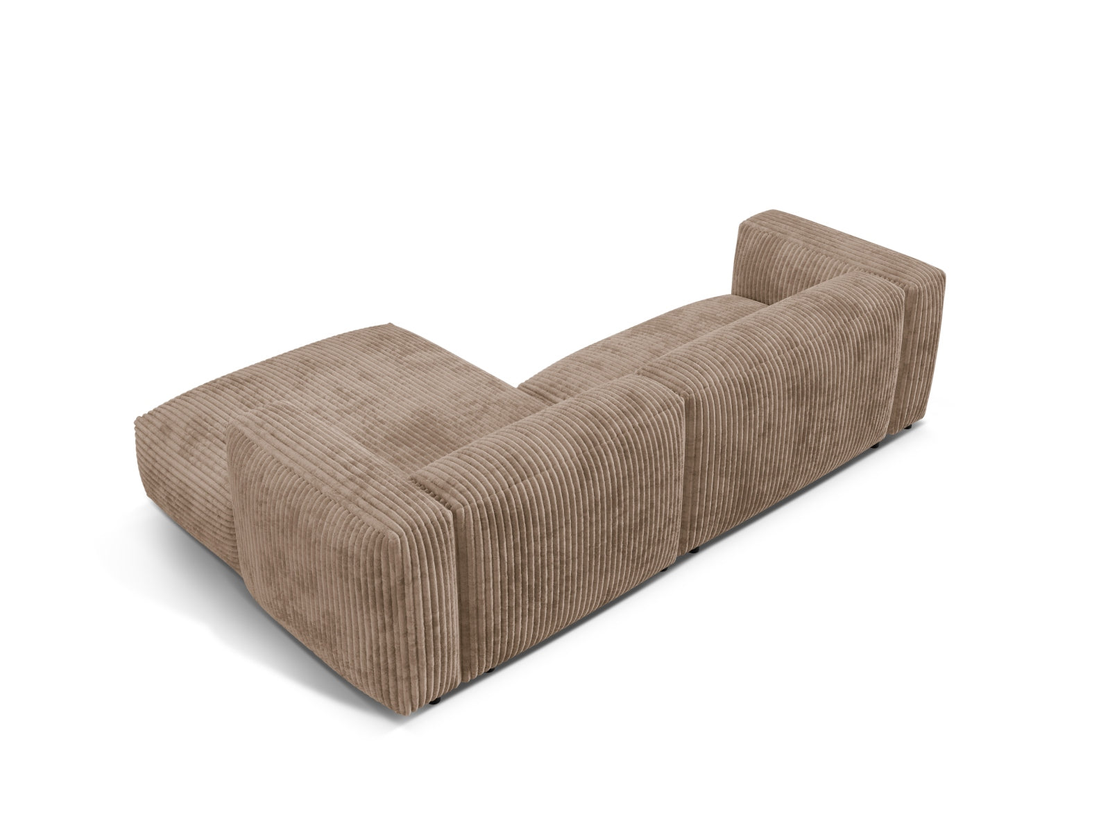 Martina Modulares Ecksofa rechts 2 Sitzer in Acorn präsentiert im Onlineshop von KAQTU Design AG. Ecksofa rechts ist von Micadoni