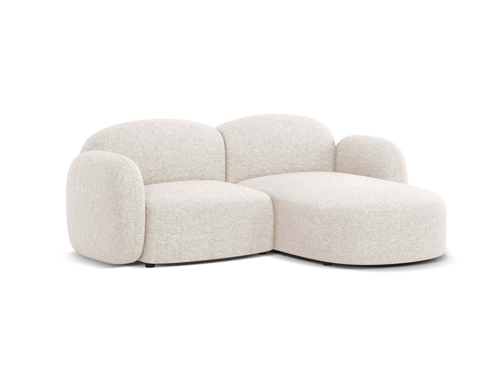 3-Sitzer Ecksofa rechts Blair in Light Beige-Eden präsentiert im Onlineshop von KAQTU Design AG. Ecksofa rechts ist von Micadoni