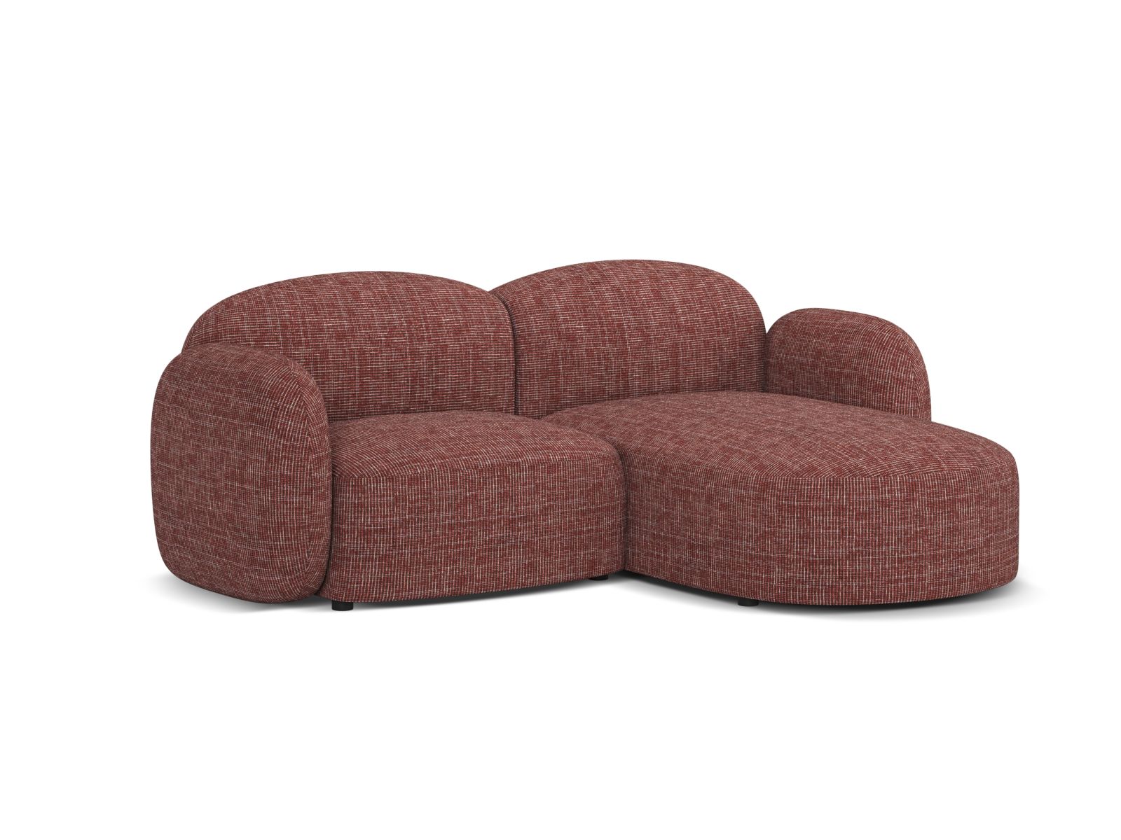 Elegantes 3-Sitzer Ecksofa rechts Blair von Micadoni, ideal für stilvolle Wohnräume, in modernem Design und hochwertiger Verarbeitung.
