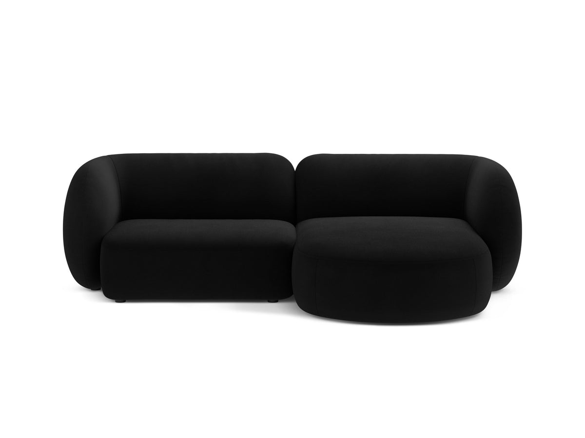 2-Sitzer Modular Ecksofa rechts Kate in Black-Salvador präsentiert im Onlineshop von KAQTU Design AG. Ecksofa rechts ist von Micadoni