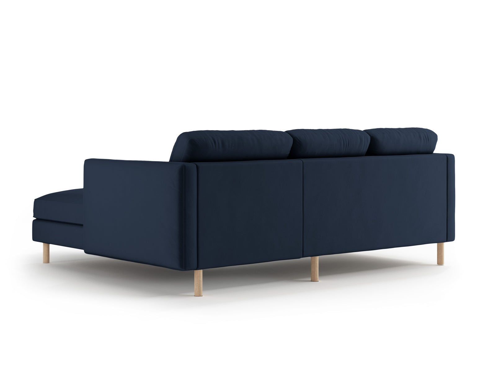 Erleben Sie das Eden Velour Ecksofa rechts von Micadoni: Stilvolles Design, luxuriöses Velours und hervorragender Komfort für Ihr Zuhause.