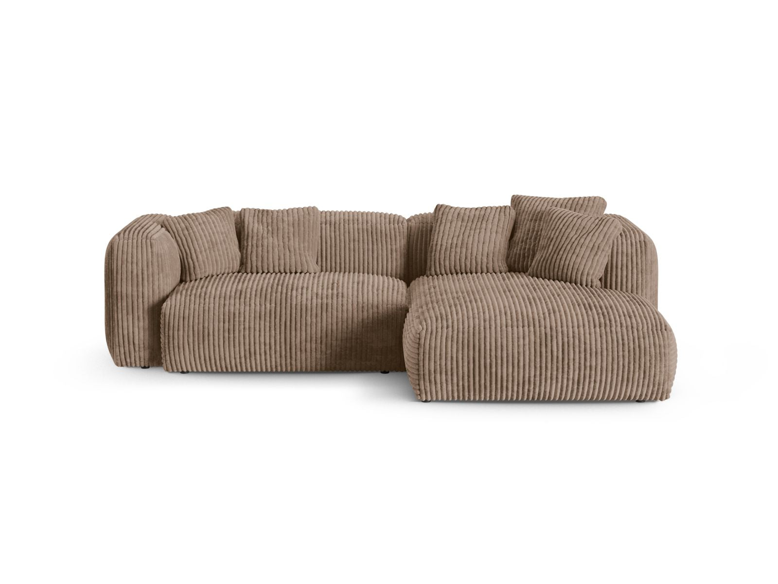 2-Sitzer Ecksofa rechts XL Martina in Acorn-Tilia präsentiert im Onlineshop von KAQTU Design AG. Ecksofa rechts ist von Micadoni
