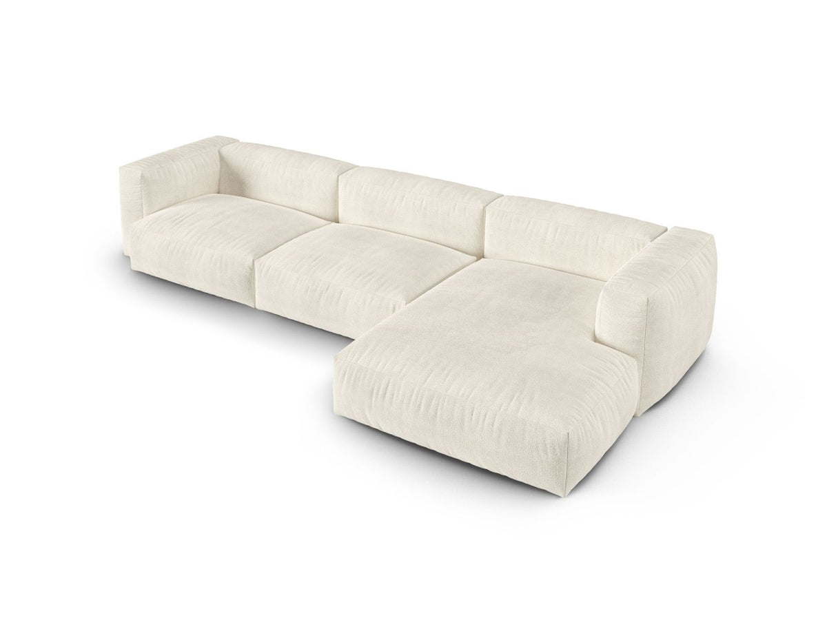 3-Sitzer XL Modular Ecksofa rechts Martina in Ivory-Monet präsentiert im Onlineshop von KAQTU Design AG. Ecksofa rechts ist von Micadoni