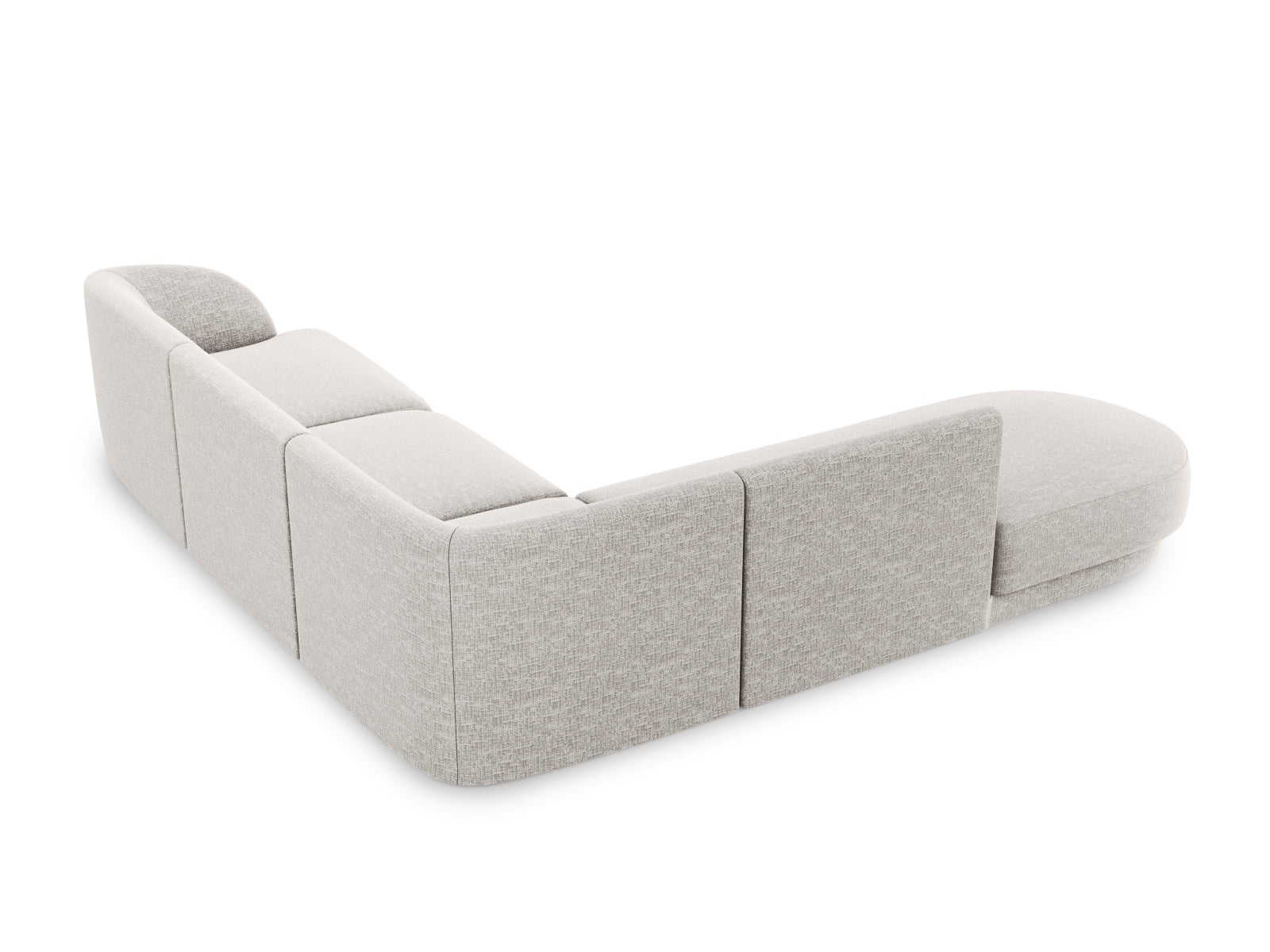 Miley Ecksofa links 6 Sitzer in Light Grey präsentiert im Onlineshop von KAQTU Design AG. Ecksofa links ist von Micadoni