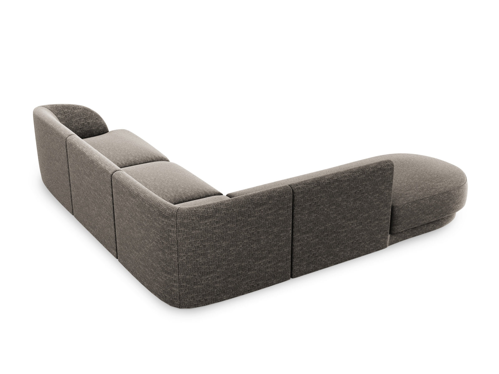 Miley Ecksofa links 6 Sitzer in Grey präsentiert im Onlineshop von KAQTU Design AG. Ecksofa links ist von Micadoni