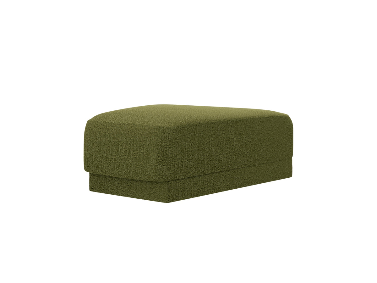 Miley Pouf 1 Sitz in Dark Olive Green-Baloo präsentiert im Onlineshop von KAQTU Design AG. Pouf ist von Micadoni