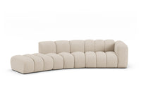 Lupine Offenes rundes Sofa rechts