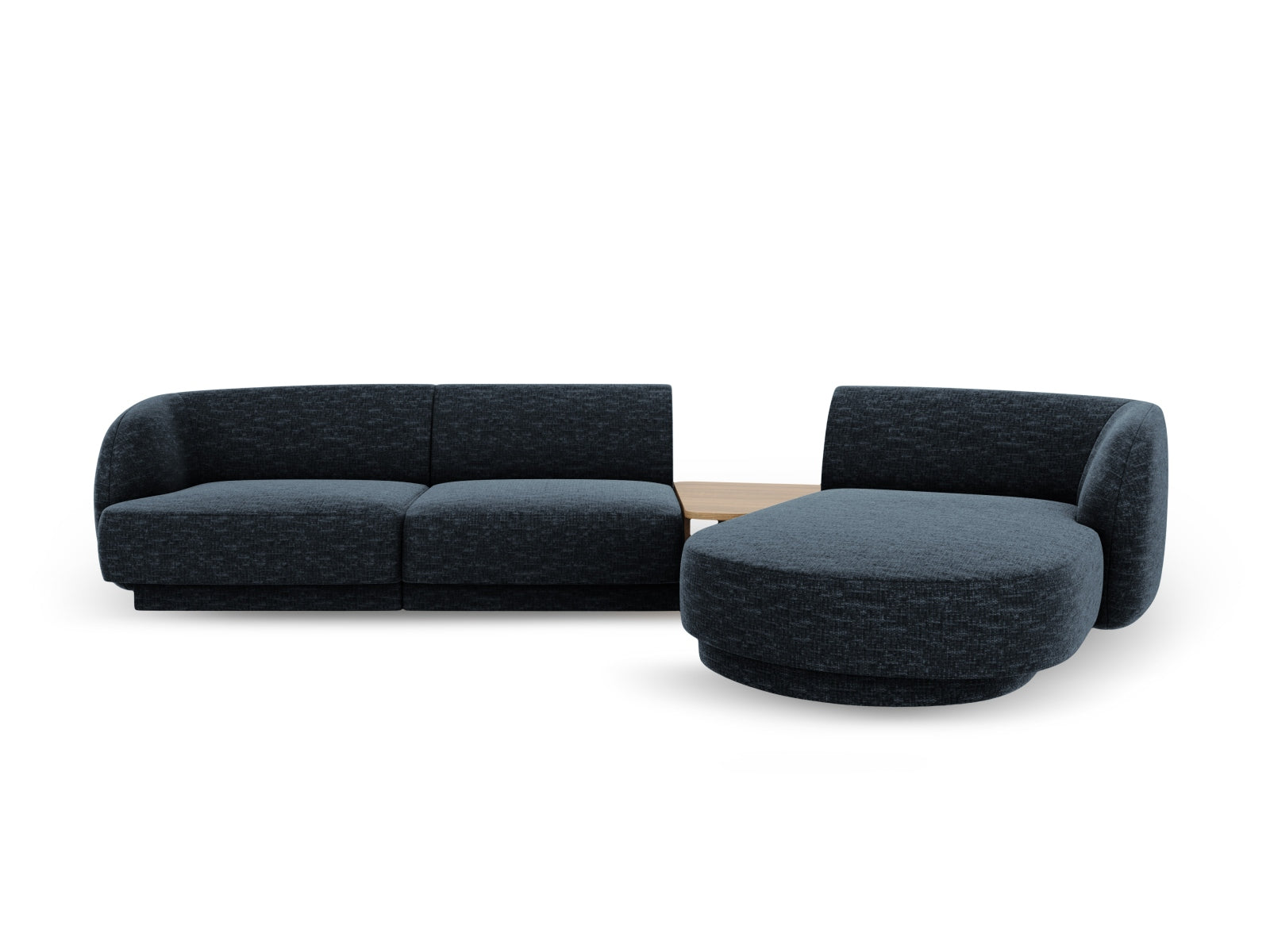 Miley Modulares Sofa rechts 3 Sitzer in Royal Blue präsentiert im Onlineshop von KAQTU Design AG. L-Sofa rechts ist von Micadoni