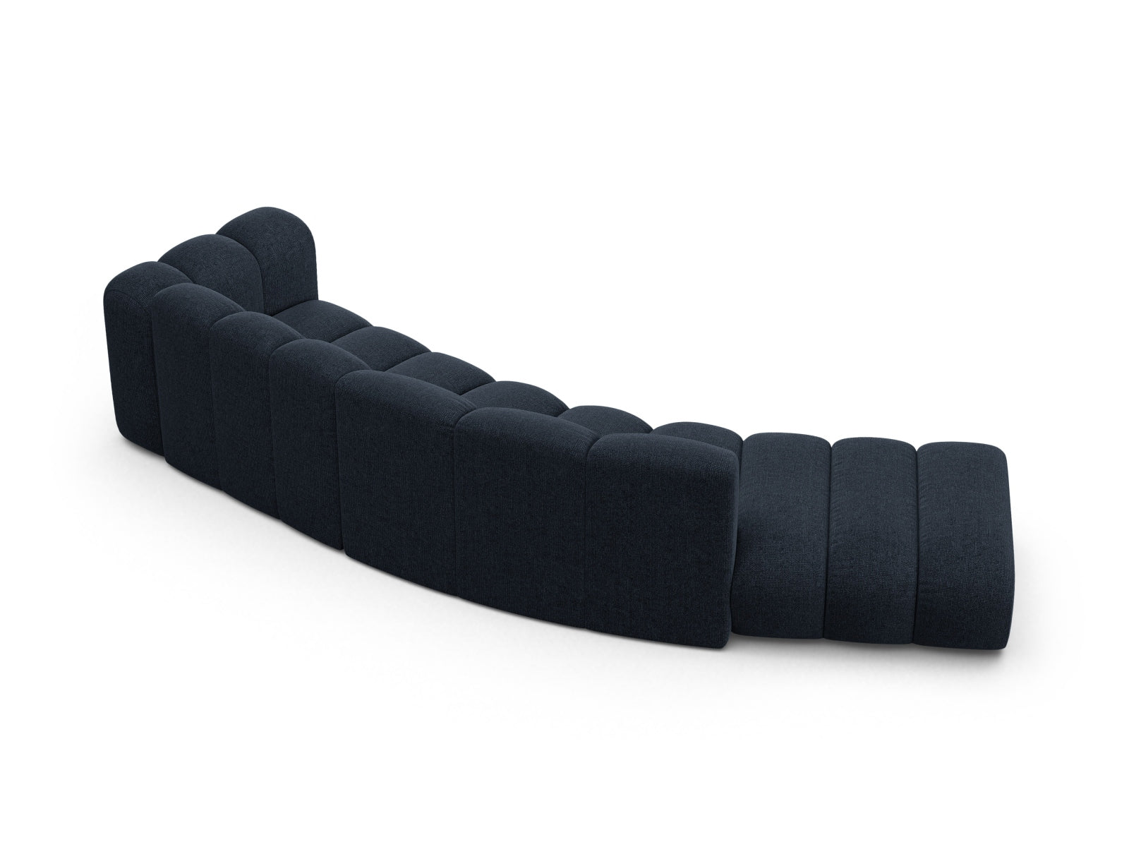 Lupine Modular Sofa rechts 5 Sitzer in Navy Blue präsentiert im Onlineshop von KAQTU Design AG. 5er Sofa ist von Micadoni
