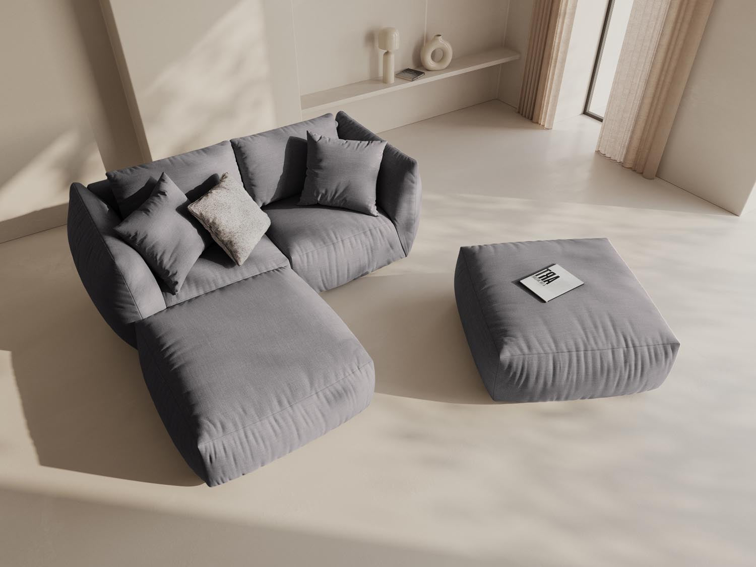 Entdecken Sie das Chris Modular Ecksofa 4 Sitzer von Micadoni – stilvolles Design, optimaler Komfort und vielseitige Nutzung für Ihr Zuhause.