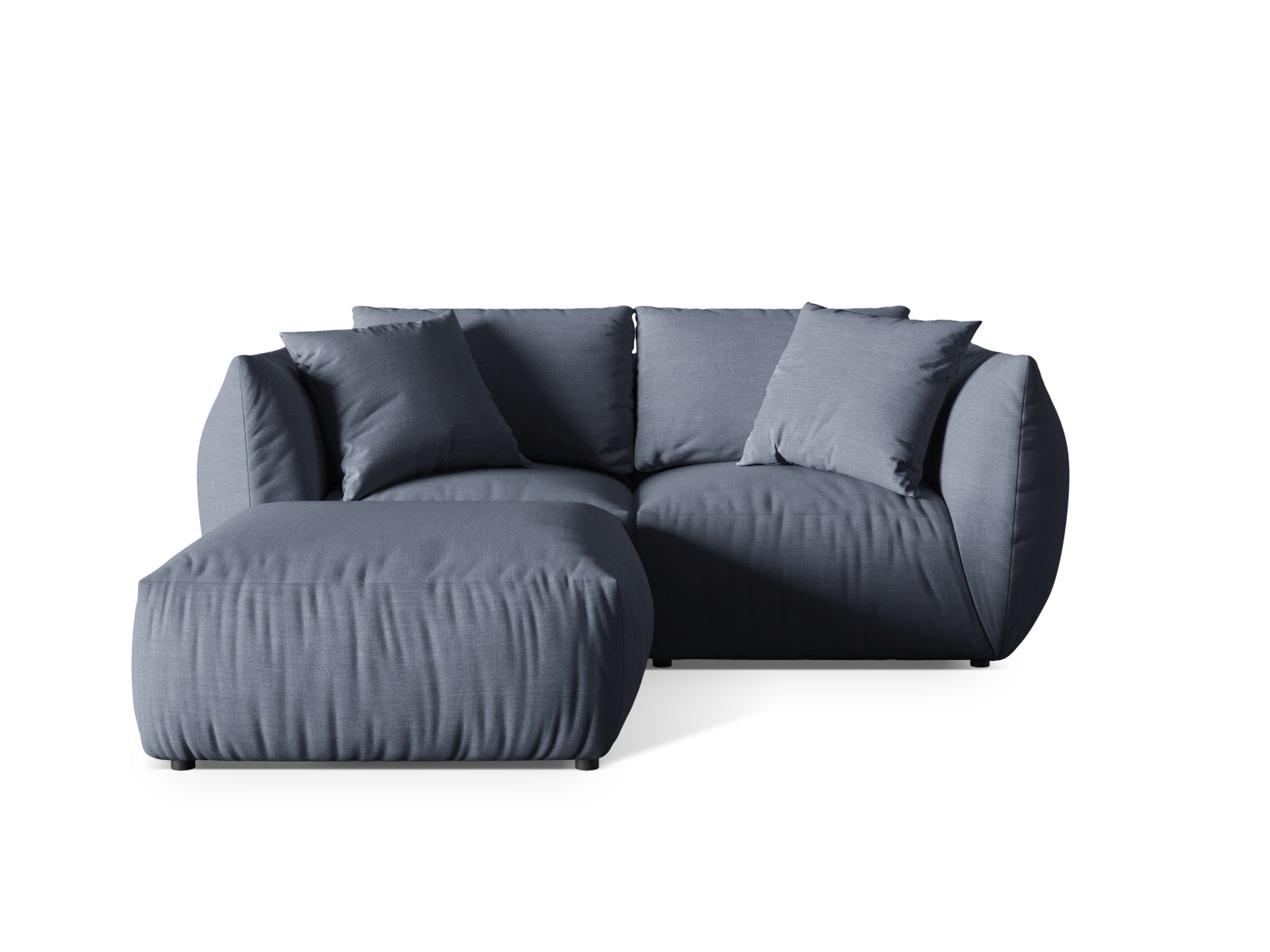 Chris Modular Ecksofa 4 Sitzer in Light Green präsentiert im Onlineshop von KAQTU Design AG. Ecksofa ist von Micadoni