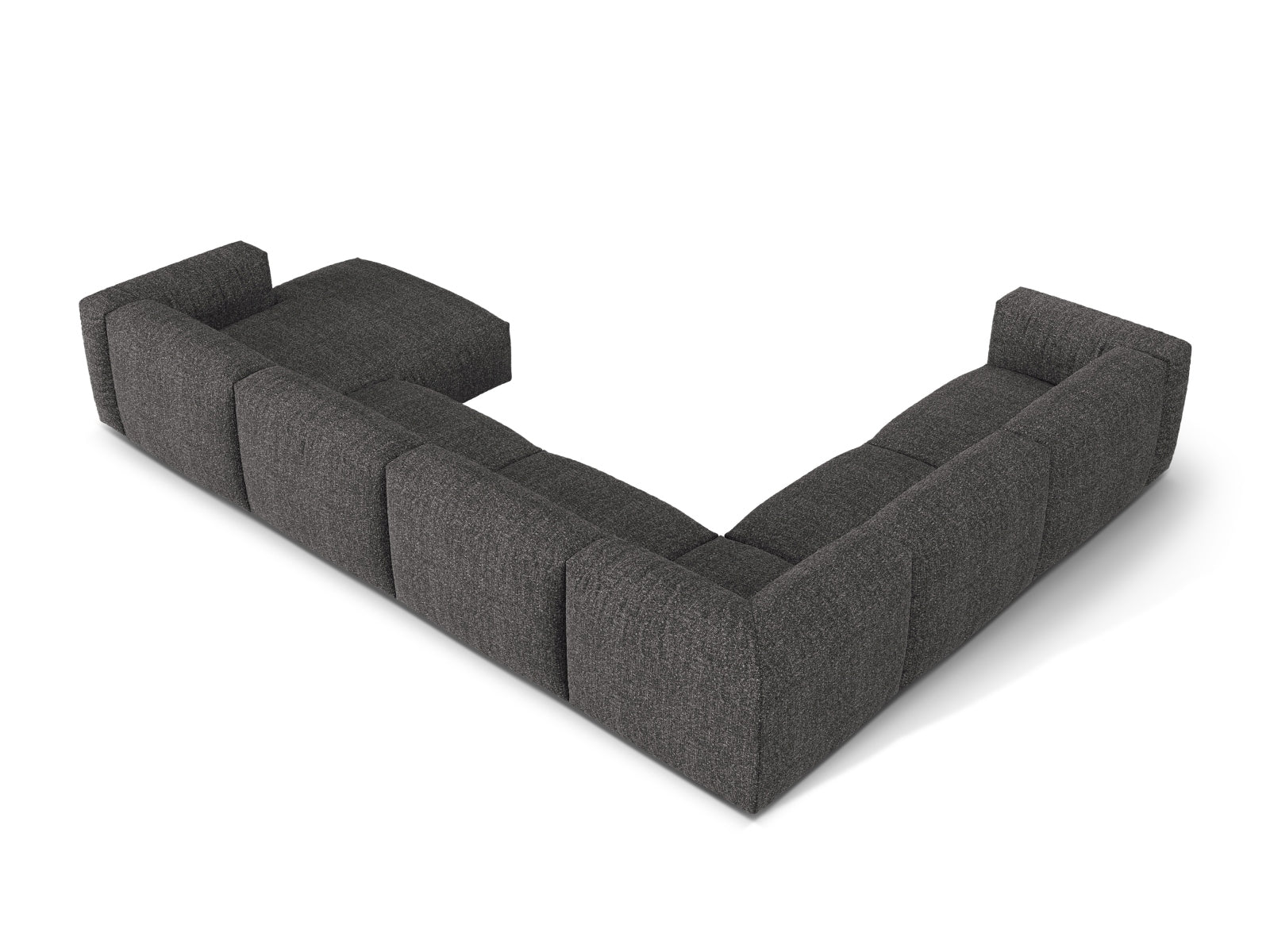 Elegantes 6-Sitzer Ecksofa Martina in L-Form, ideal für gemütliche Abende und stilvolle Einrichtung im Wohnbereich.
