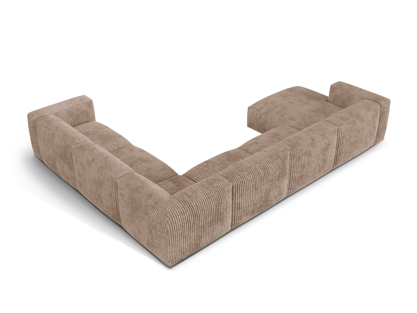 6-Sitzer Ecksofa rechts XL Martina in Acorn-Tilia präsentiert im Onlineshop von KAQTU Design AG. Ecksofa rechts ist von Micadoni