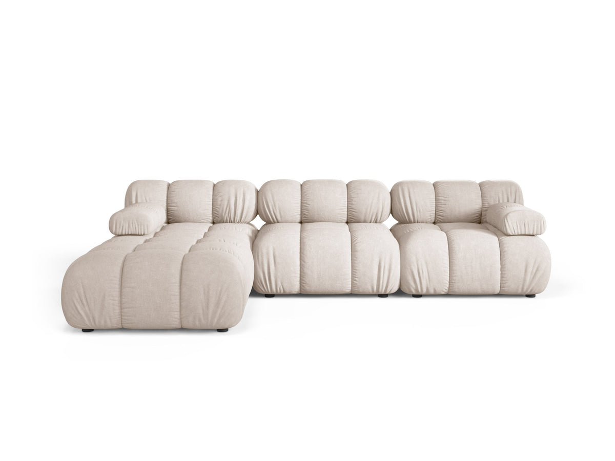 4-Sitzer Modular Sofa Bellis in Beige-Liberty präsentiert im Onlineshop von KAQTU Design AG. L-Sofa links ist von Micadoni