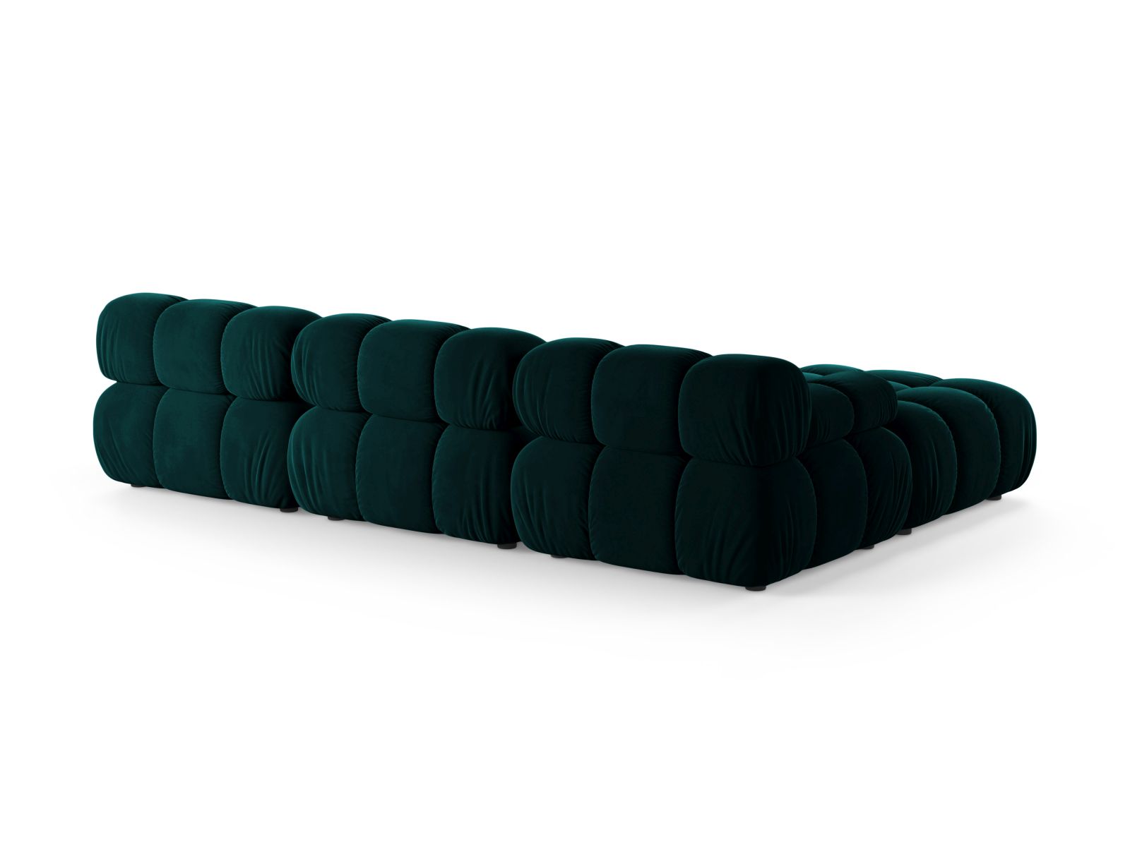 Elegantes 4-Sitzer Sofa Bellis in stilvollem Petrol, ideal für zeitgemäße Einrichtung. Flexibel und komfortabel für jeden Wohnbereich.
