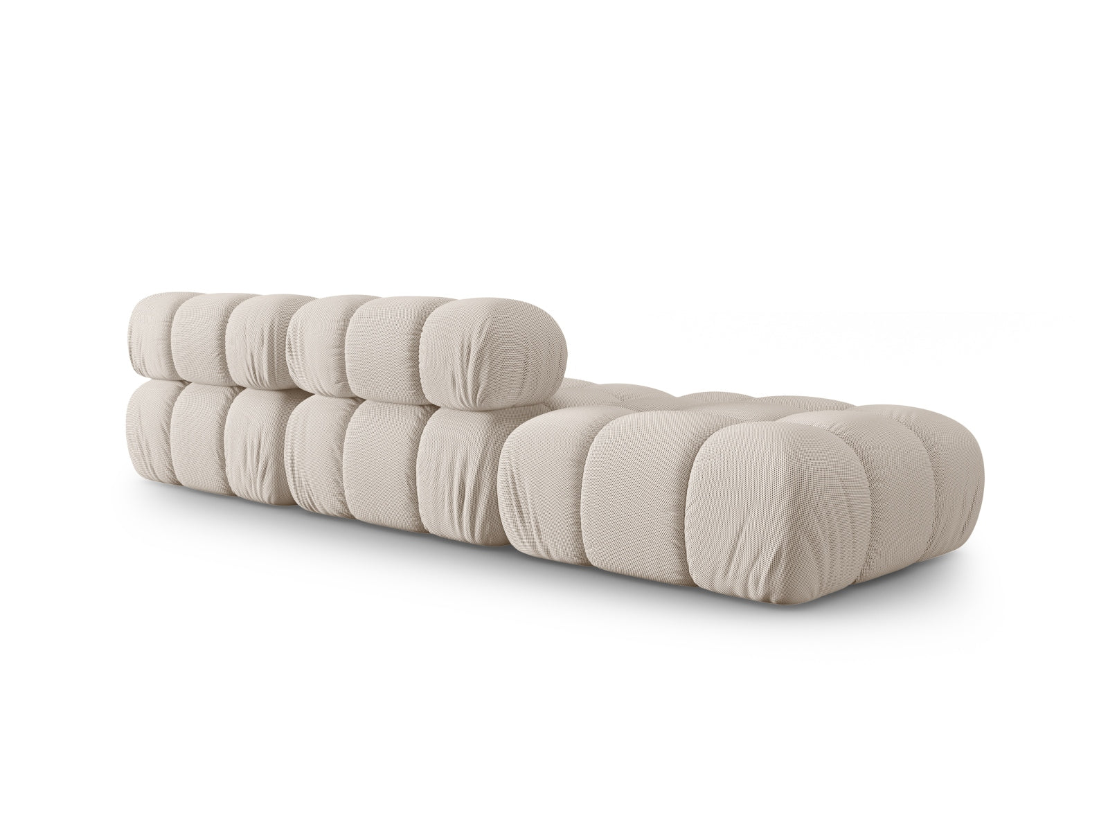 Bellis Modulares Sofa links 4 Sitzer 94cm in Light Beige präsentiert im Onlineshop von KAQTU Design AG. L-Sofa links ist von Micadoni