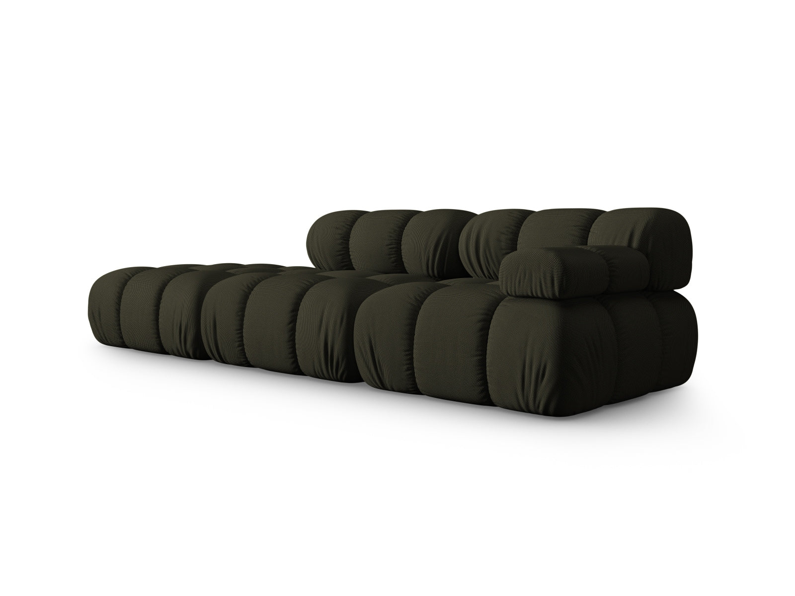 Bellis Modulares Sofa links 4 Sitzer 94cm in Amazon Green präsentiert im Onlineshop von KAQTU Design AG. L-Sofa links ist von Micadoni