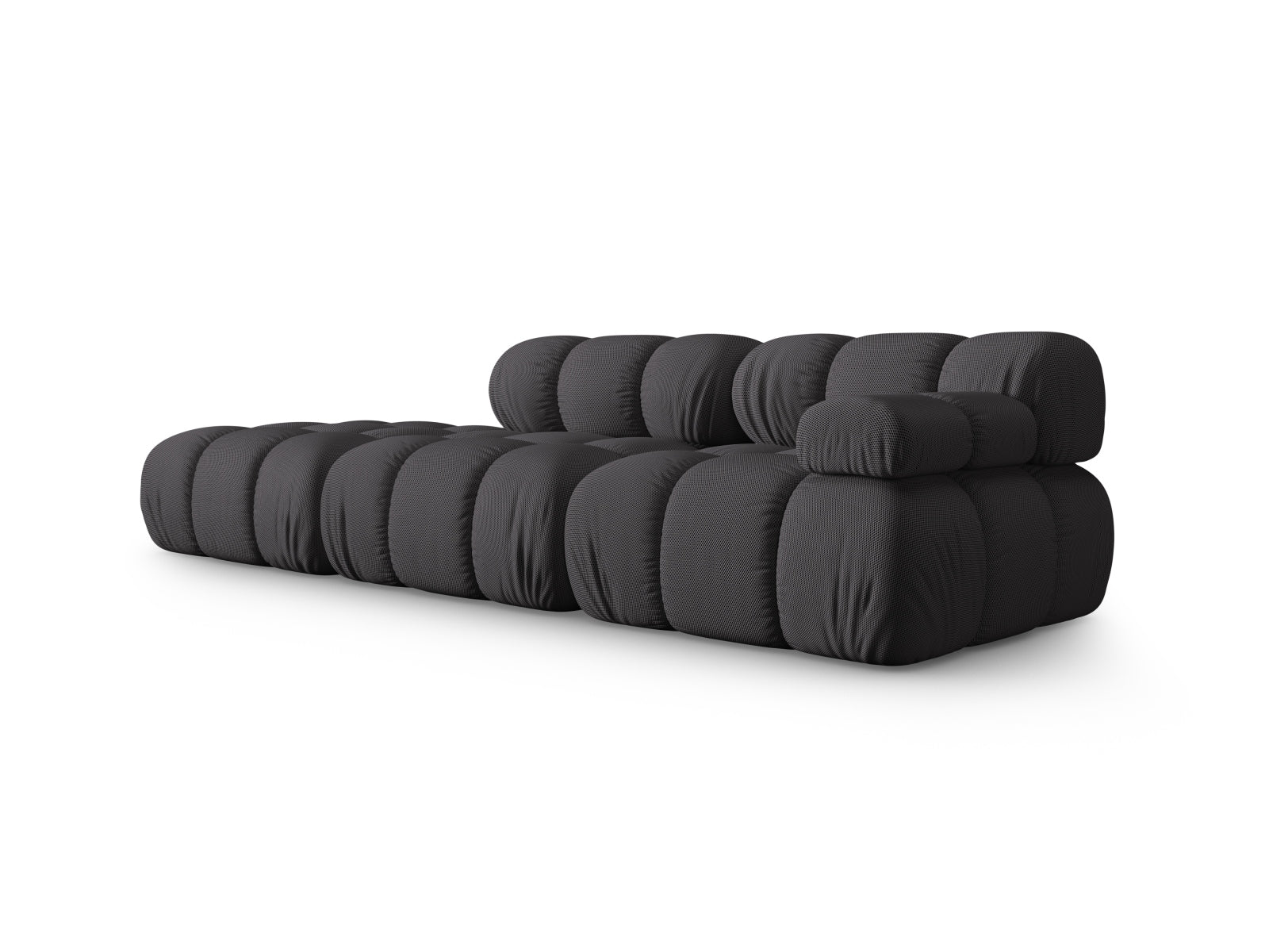 Bellis Modulares Sofa links 4 Sitzer 94cm in Espresso präsentiert im Onlineshop von KAQTU Design AG. L-Sofa links ist von Micadoni