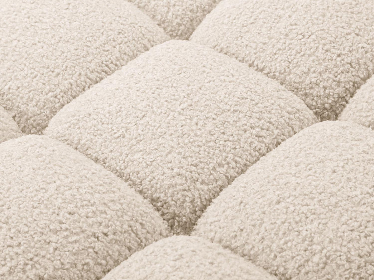 Bellis Boucle modulares Sofa links 4 Sitzer 94cm in Light Beige-Rolf präsentiert im Onlineshop von KAQTU Design AG. L-Sofa links ist von Micadoni