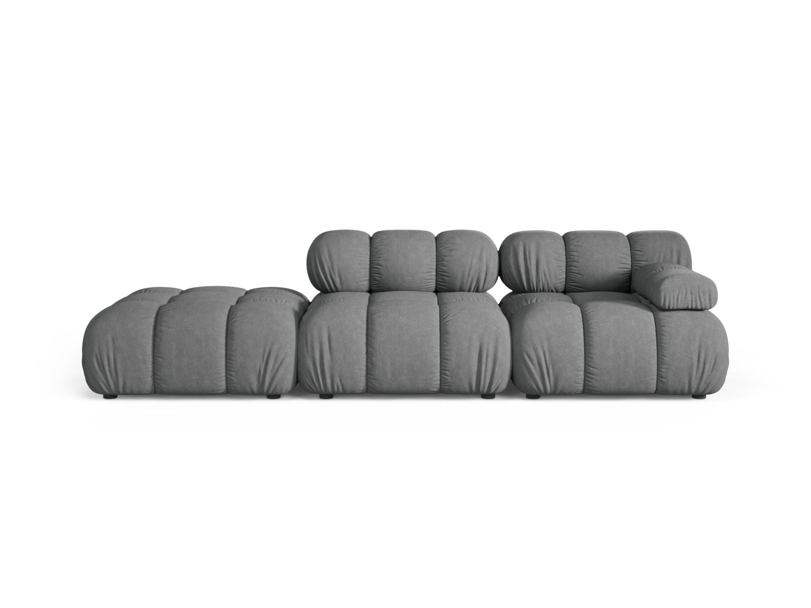 4-Sitzer Modulares Sofa links Bellis in Grey-Liberty präsentiert im Onlineshop von KAQTU Design AG. 4er Sofa ist von Micadoni