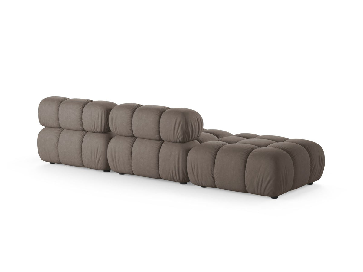 4-Sitzer Modulares Sofa links Bellis in Cappuccino-Liberty präsentiert im Onlineshop von KAQTU Design AG. 4er Sofa ist von Micadoni